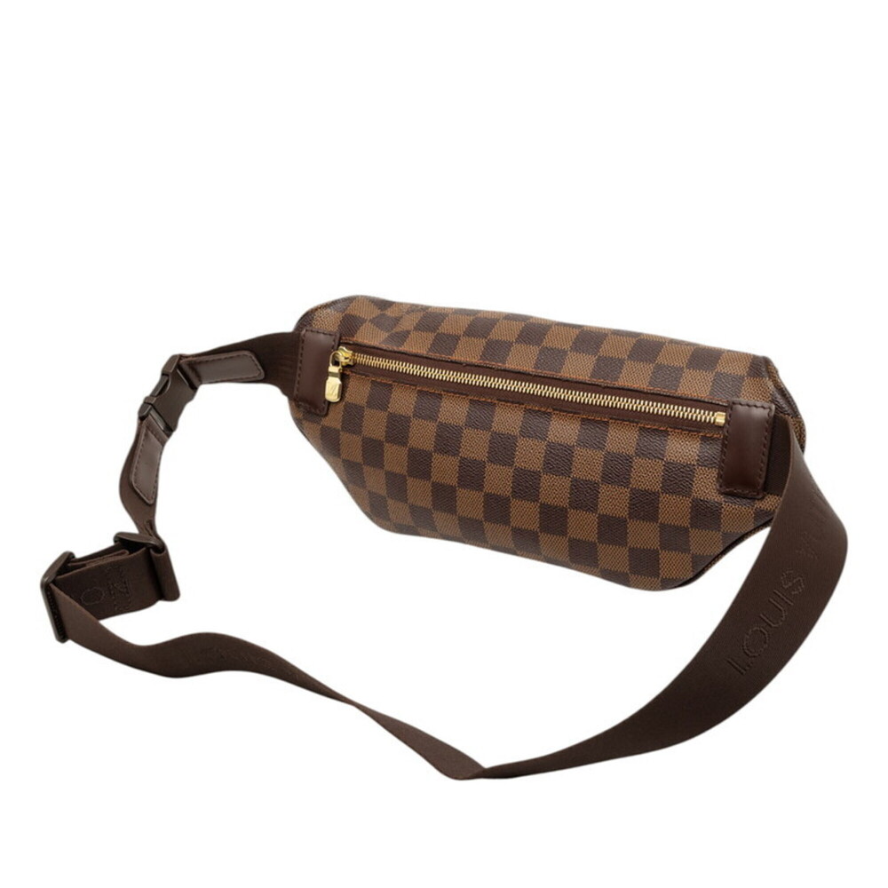 LOUIS VUITTON Brown Damier Leather Hobo Bag - Picture 2 of 6